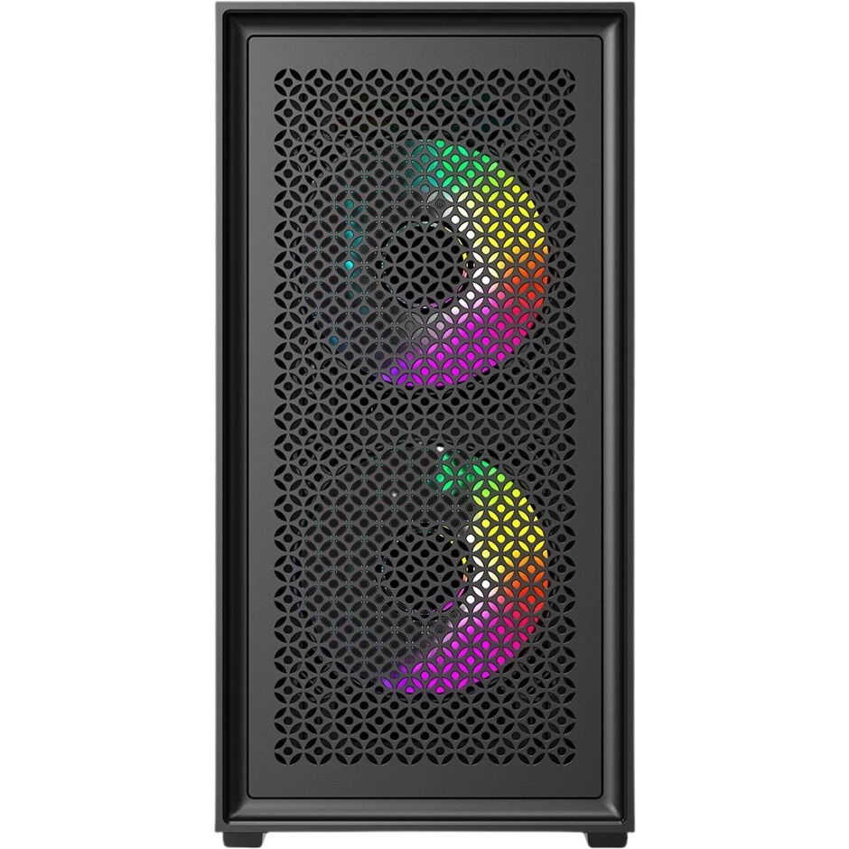 Компьютерный корпус Aerocool / Formula Cs-105 Blue (mATX, без БП, 1x USB3.0, 1x USB2.0, 1x 12cm blue