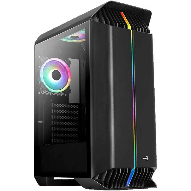Компьютерный корпус Aerocool  / Formula Wave-G-BK-v2 черный без БП mATX 3x120mm 1xUSB2.0 2xUSB3.0 au