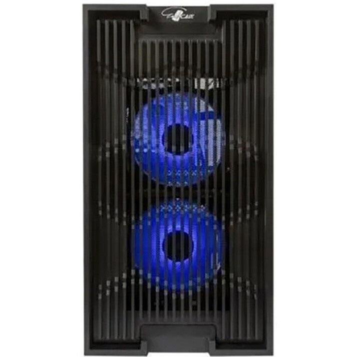 Компьютерный корпус mATX Eurocase M08 ARGB черный без БП закаленное стекло USB 3.0
