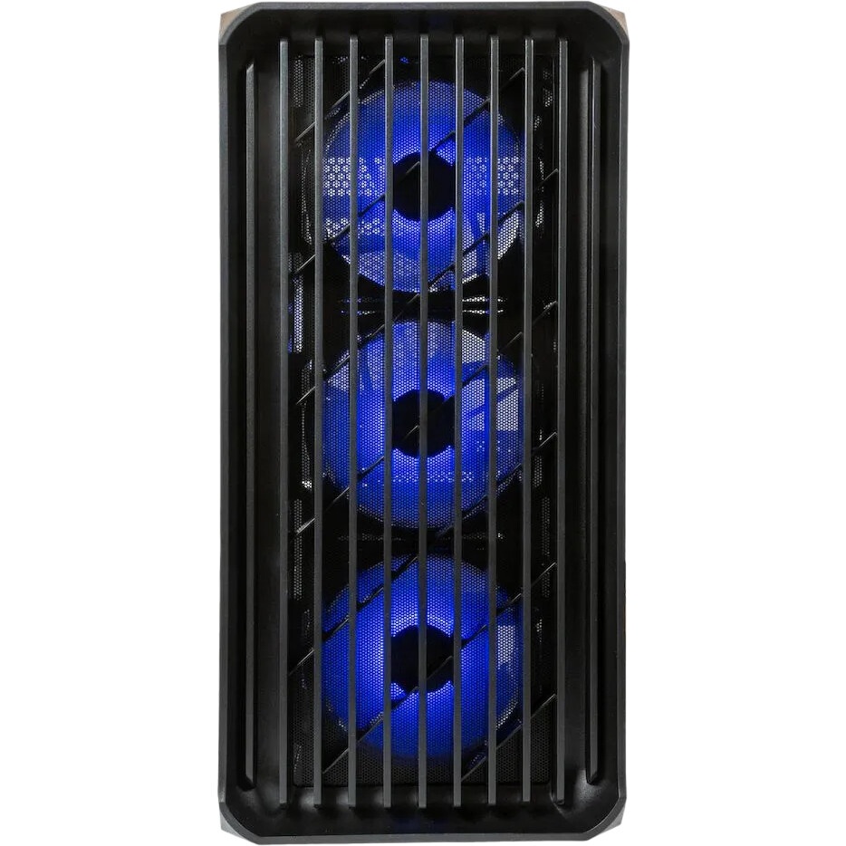 Корпус Midtower mATX Eurocase 00-01064257 MI05 черный без БП закаленное стекло USB 3.0