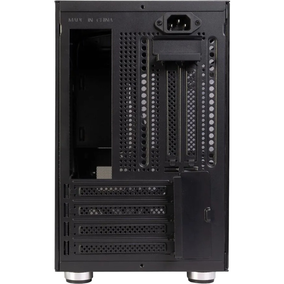 Корпус Midtower mATX Eurocase 00-01064257 MI05 черный без БП закаленное стекло USB 3.0