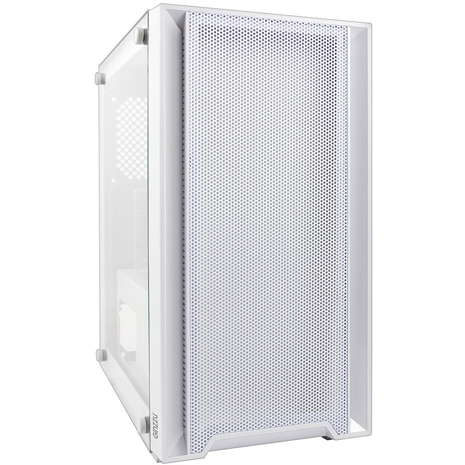 Корпус mATX AeroCool CS-109-G-WT-v1 4711099472383 белый, без БП, USB 3.0, 2*USB 2.0, HD Audio