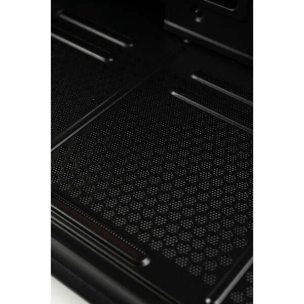 Корпус ATX Eurocase M4801 black, без БП, закаленное стекло 2 стороны