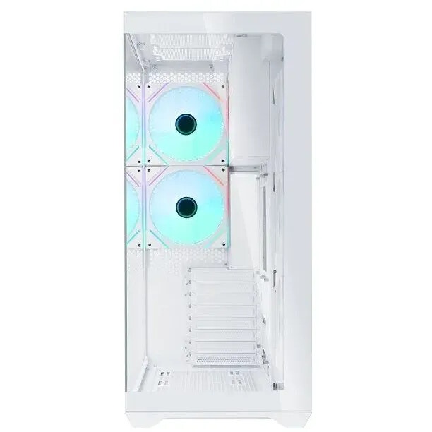 Корпус ATX Eurocase M4801 white, без БП, закаленное стекло 2 стороны