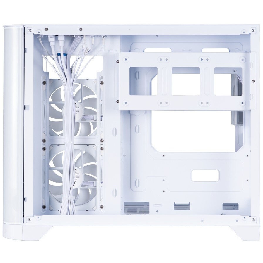 Корпус mATX Eurocase M2771 white, без БП, закаленное стекло 2 стороны