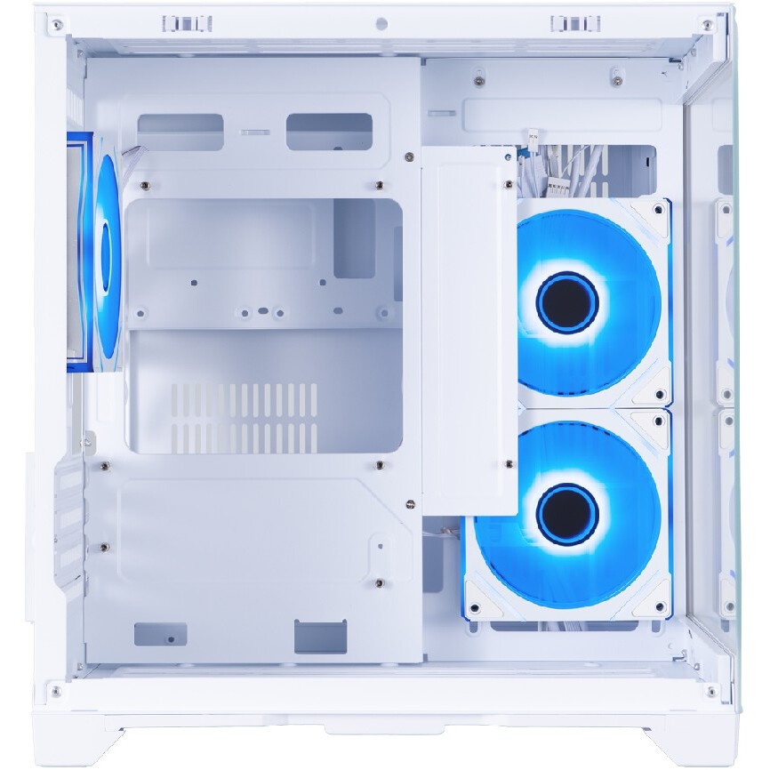 Корпус mATX Eurocase M2771 white, без БП, закаленное стекло 2 стороны