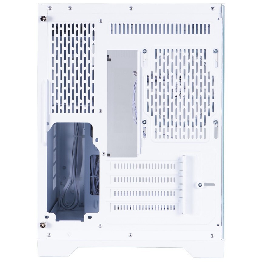 Корпус mATX Eurocase M2771 white, без БП, закаленное стекло 2 стороны