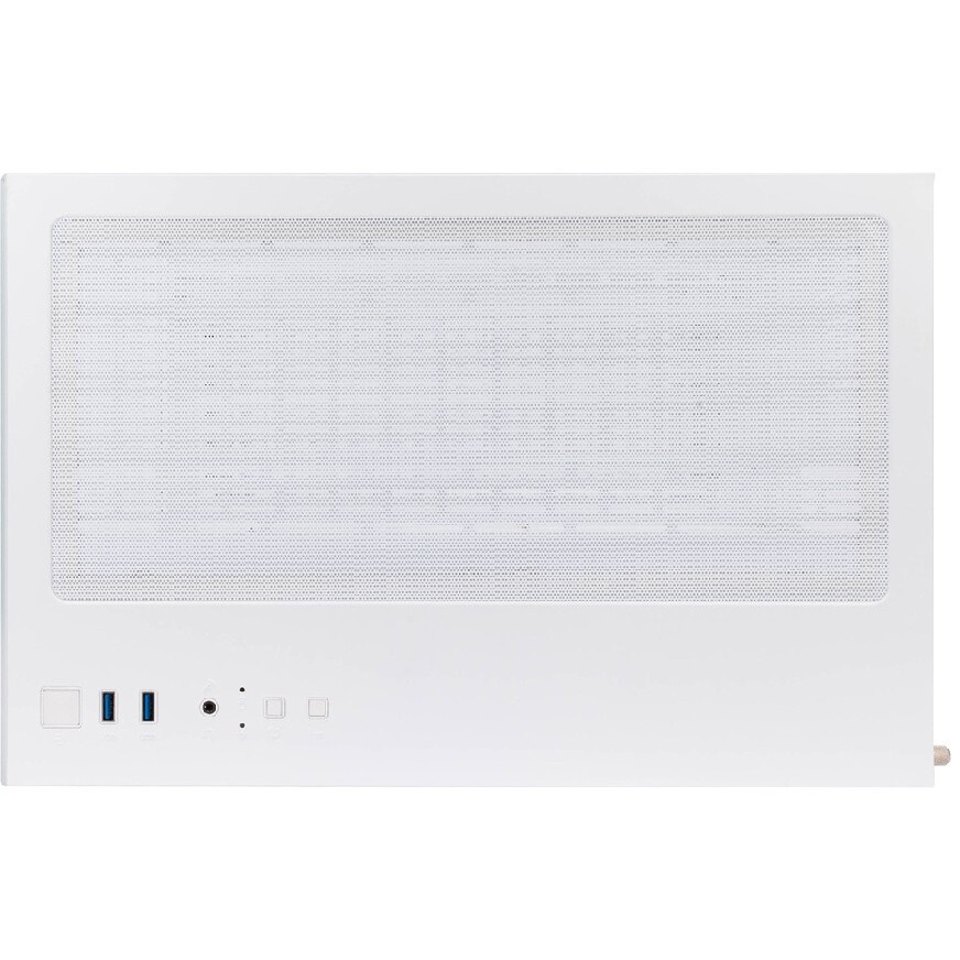 Корпус mATX Eurocase M2771 white, без БП, закаленное стекло 2 стороны