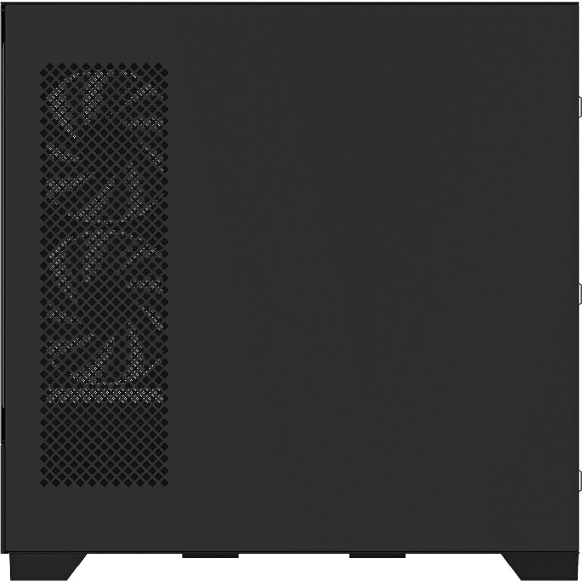 Корпус mATX Eurocase M2771 black, без БП, закаленное стекло 2 стороны