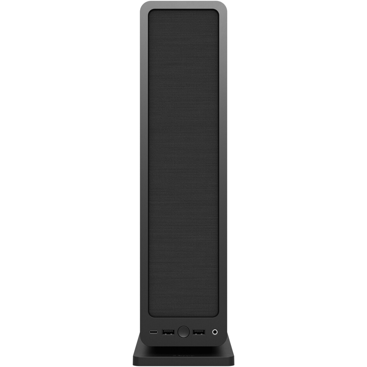 Корпус mATX Eurocase A001 черный, ABS пластик, 2*USB2.0, 2*USB3.0, HD AUDIO