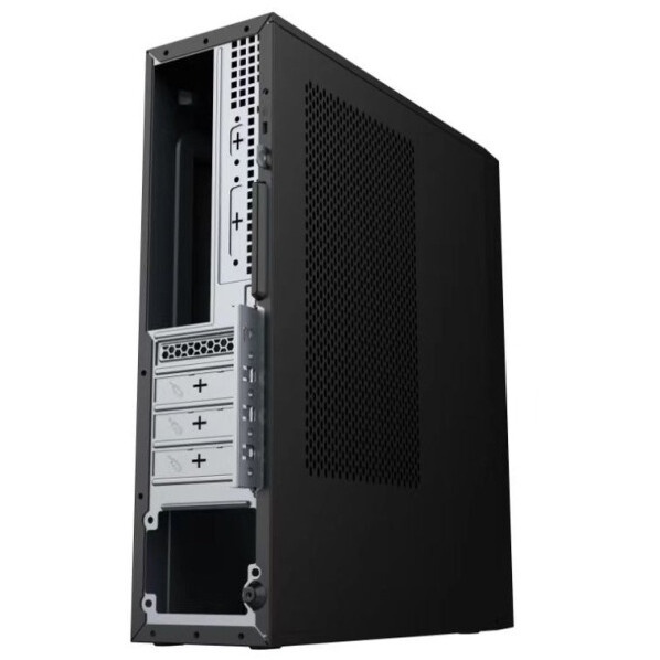Корпус mATX Eurocase A001 черный, ABS пластик, 2*USB2.0, 2*USB3.0, HD AUDIO