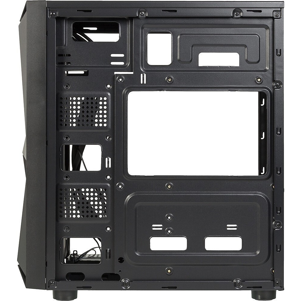 Корпус ATX AeroCool Bionic-G-BK-v2 4710562758672 черный, без БП, 2*USB 3.0, USB 2.0, HD Audio