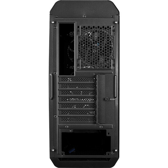 Корпус ATX AeroCool Bionic-G-BK-v2 4710562758672 черный, без БП, 2*USB 3.0, USB 2.0, HD Audio