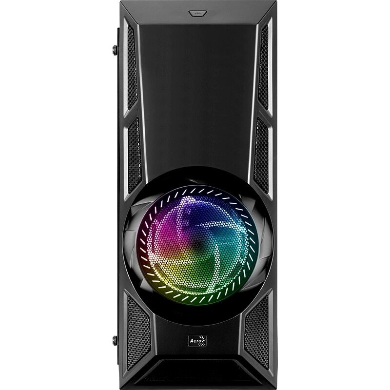 Корпус ATX AeroCool Bionic-G-BK-v2 4710562758672 черный, без БП, 2*USB 3.0, USB 2.0, HD Audio