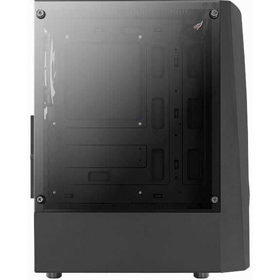 Корпус ATX AeroCool Bionic-G-BK-v2 4710562758672 черный, без БП, 2*USB 3.0, USB 2.0, HD Audio
