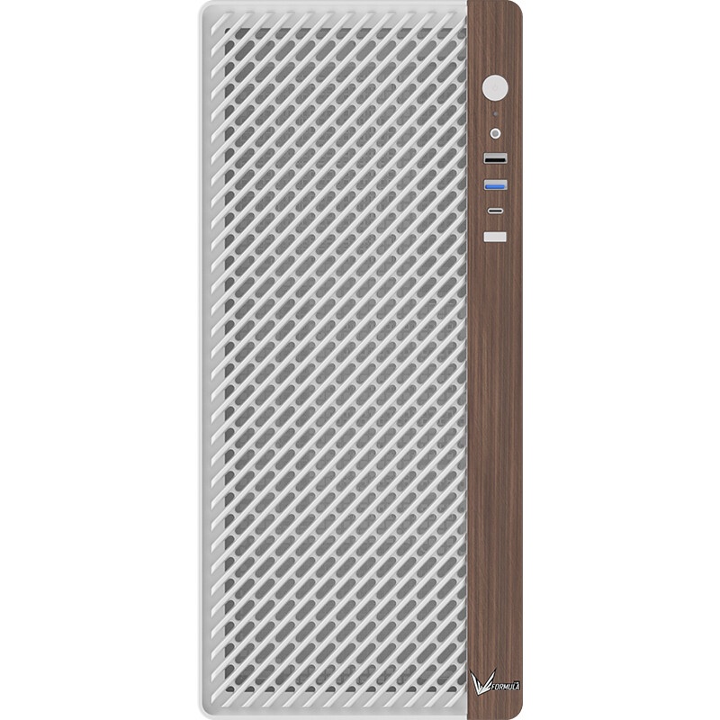 Корпус ATX Eurocase M12 белый, ABS пластик, 2*USB2.0, USB3.0, HD AUDIO