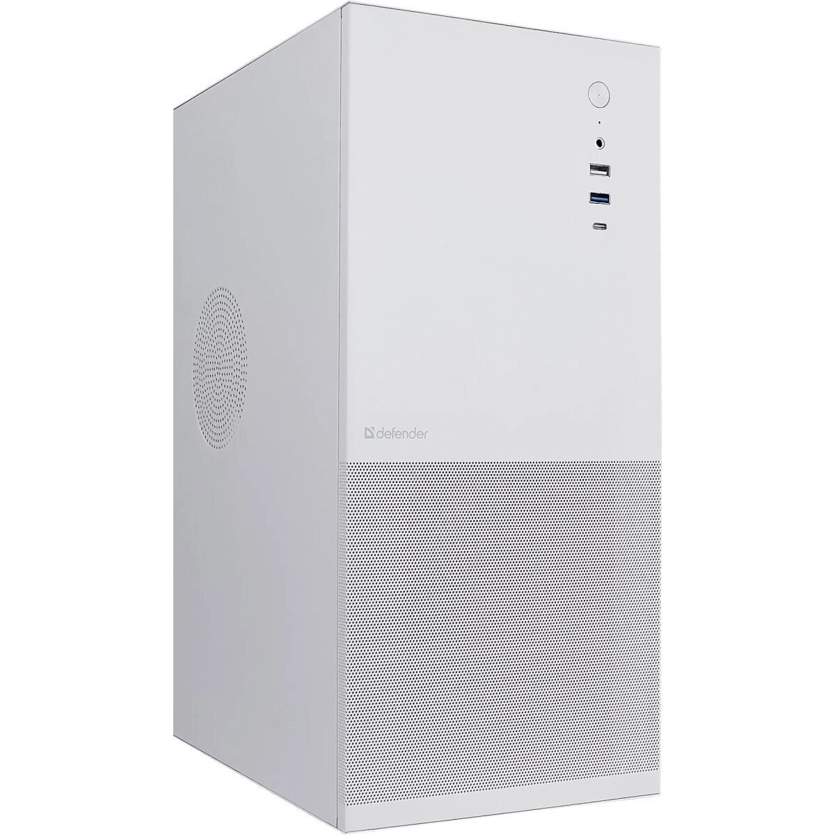Корпус ATX Eurocase M12 белый, ABS пластик, 2*USB2.0, USB3.0, HD AUDIO