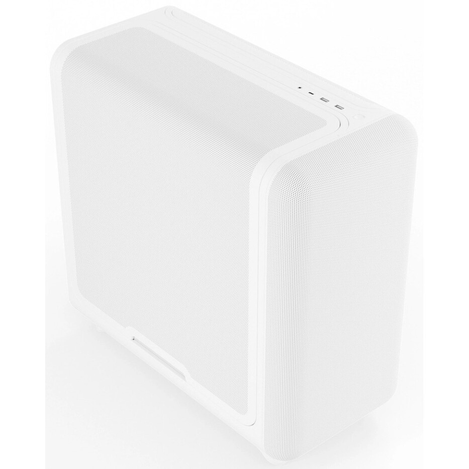 Корпус ATX Eurocase M12 белый, ABS пластик, 2*USB2.0, USB3.0, HD AUDIO