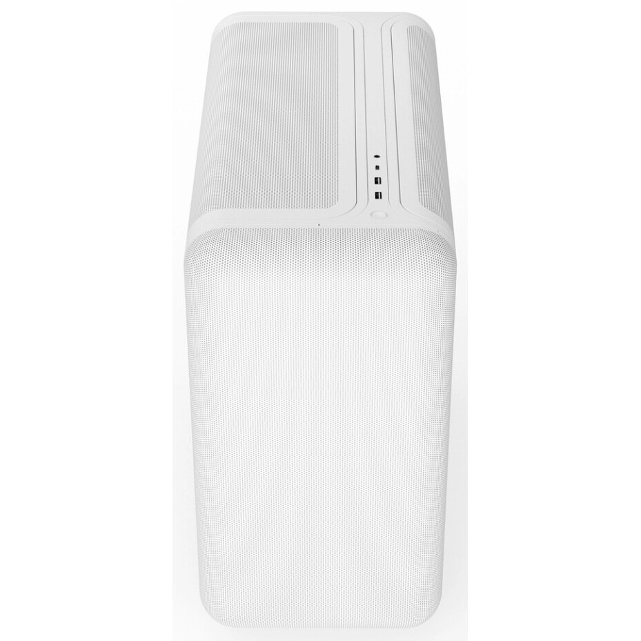 Корпус ATX Eurocase M12 белый, ABS пластик, 2*USB2.0, USB3.0, HD AUDIO