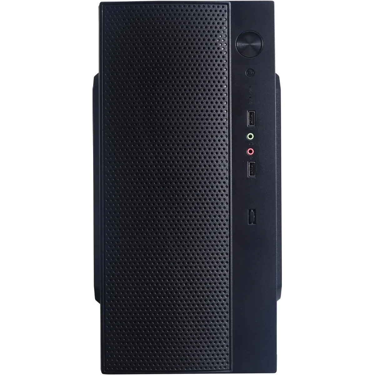 Корпус ATX Eurocase M12 черный, ABS пластик, 2*USB2.0, USB3.0, HD AUDIO