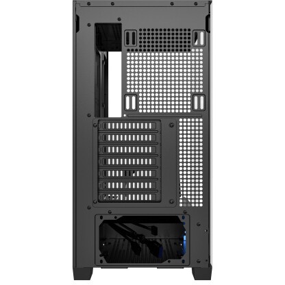 Корпус eATX Eurocase M9 Max-Fish tank M9 MAX 2ARGB 3_0_2 BLACK черный