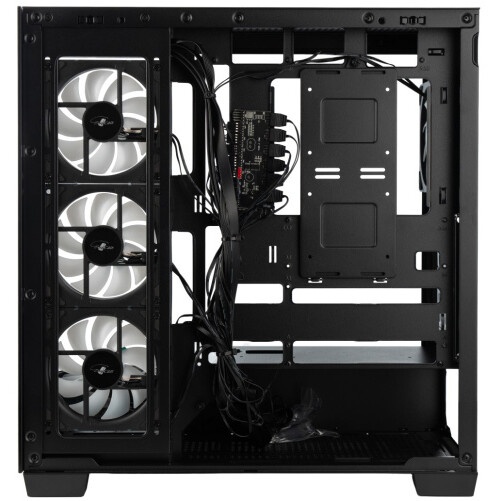Корпус eATX Eurocase M9 Max-Fish tank M9 MAX 2ARGB 3_0_2 BLACK черный