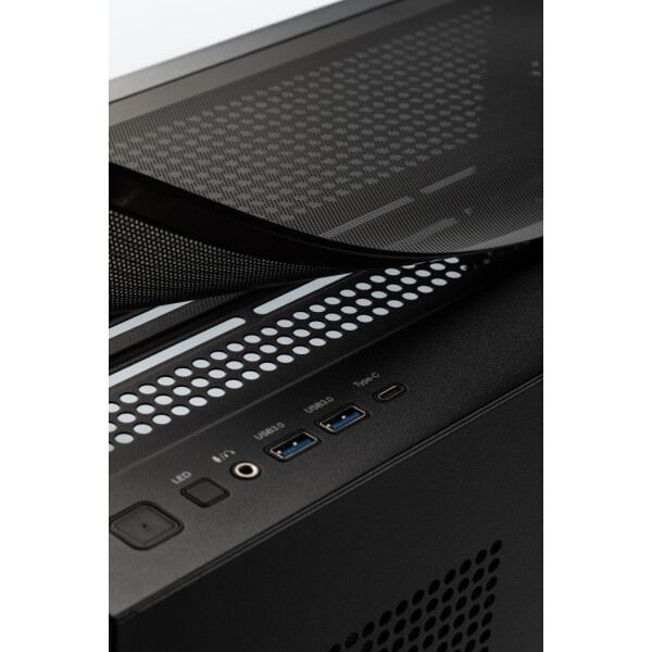 Корпус eATX Eurocase M9 Max-Fish tank M9 MAX 2ARGB 3_0_2 BLACK черный