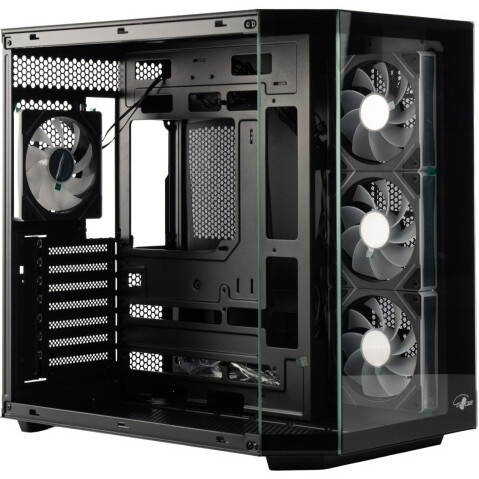 Корпус eATX Eurocase M9 Max-Fish tank M9 MAX 2ARGB 3_0_2 BLACK черный