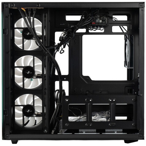 Корпус eATX Eurocase M9 Max-Fish tank M9 MAX 2ARGB 3_0_2 BLACK черный