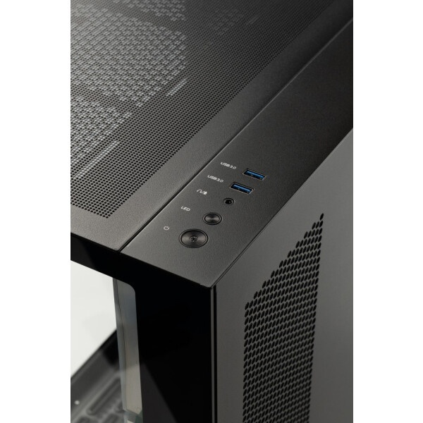 Корпус eATX Eurocase M9 Max-Fish tank M9 MAX 2ARGB 3_0_2 BLACK черный
