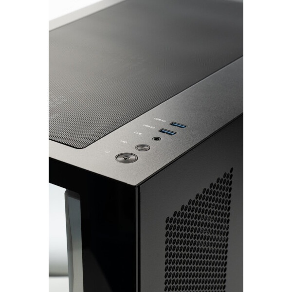 Корпус eATX Eurocase M9 Max-Fish tank M9 MAX 2ARGB 3_0_2 BLACK черный