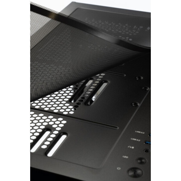 Корпус eATX Eurocase M9 Max-Fish tank M9 MAX 2ARGB 3_0_2 BLACK черный