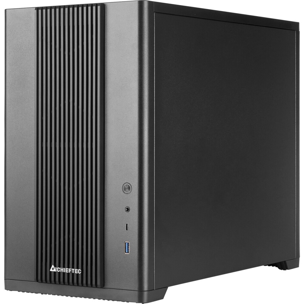 Корпус mATX Chieftec BX-MESH BX-10B-M-OP black, без БП, USB 3.2, Type-C, audio