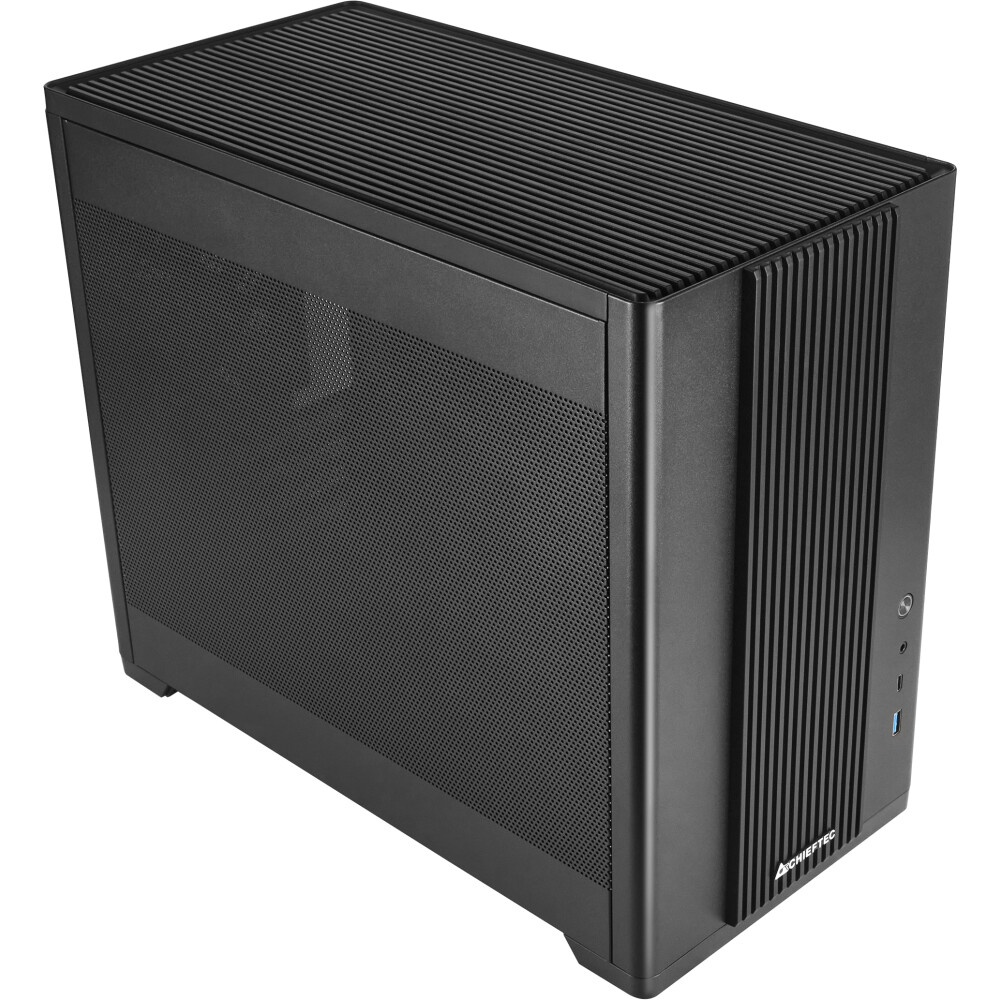 Корпус mATX Chieftec BX-MESH BX-10B-M-OP black, без БП, USB 3.2, Type-C, audio