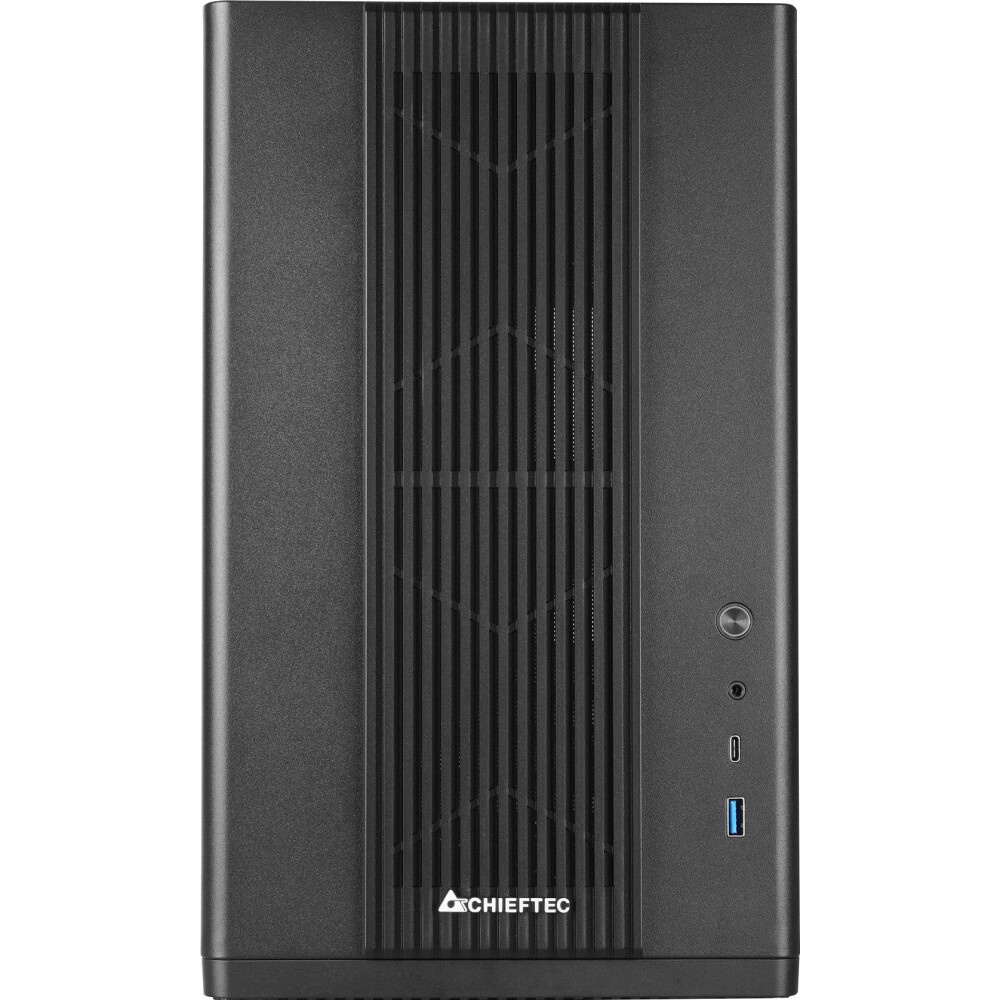 Корпус mATX Chieftec BX-MESH BX-10B-M-OP black, без БП, USB 3.2, Type-C, audio