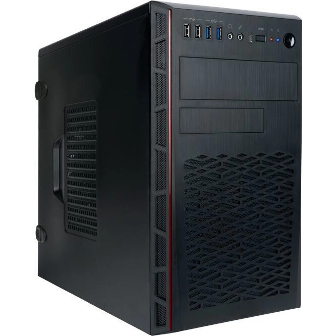 Корпус mATX Chieftec BX-MESH BX-10B-M-OP black, без БП, USB 3.2, Type-C, audio