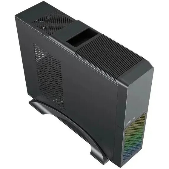 Корпус mATX Delux H308 черный, БП 300W, USB 3.0, audio