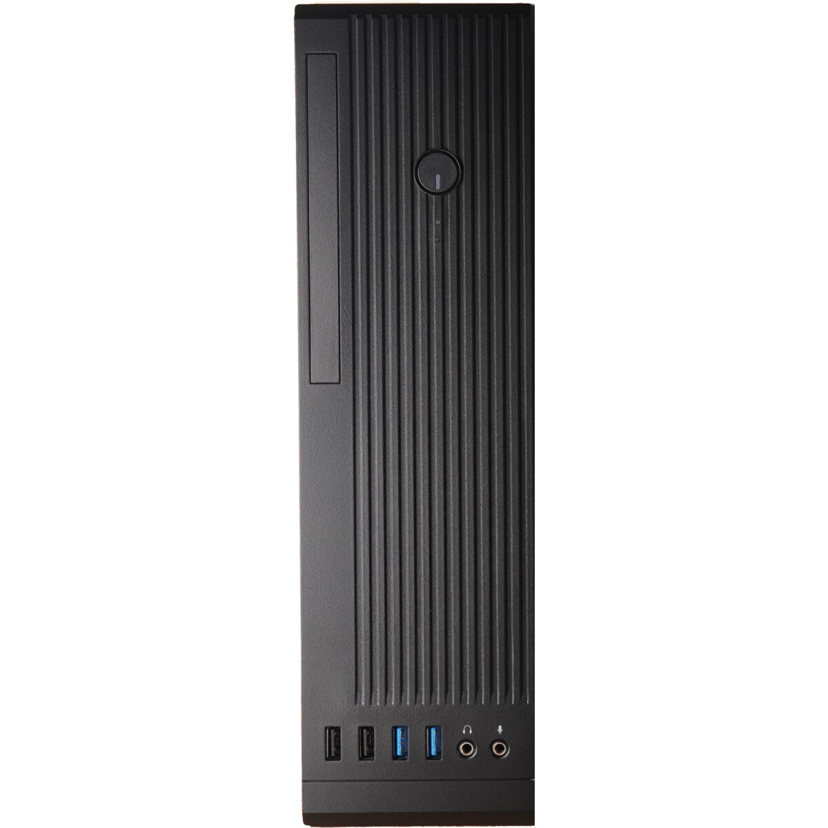 Корпус mATX Delux H308 черный, БП 300W, USB 3.0, audio