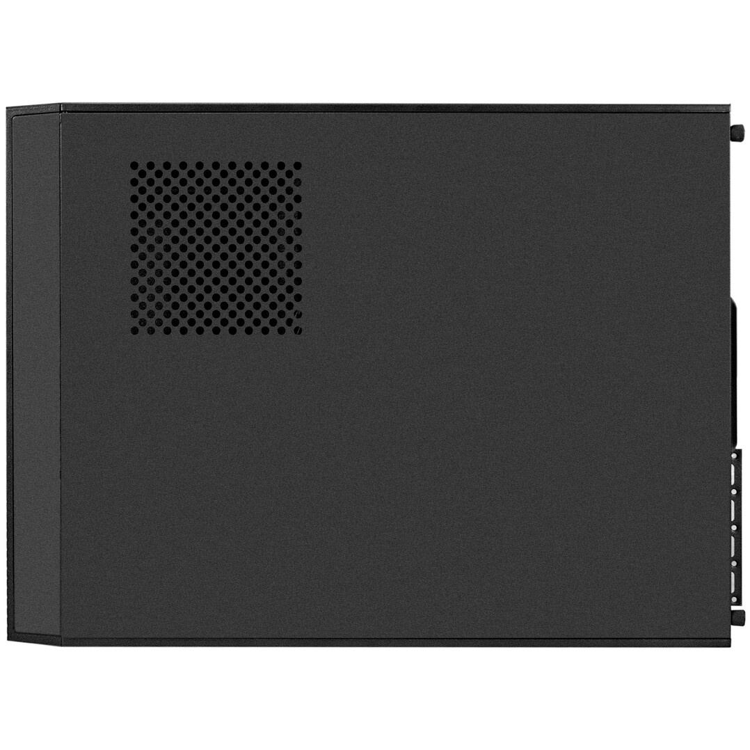 Корпус mATX Delux H308 черный, БП 300W, USB 3.0, audio