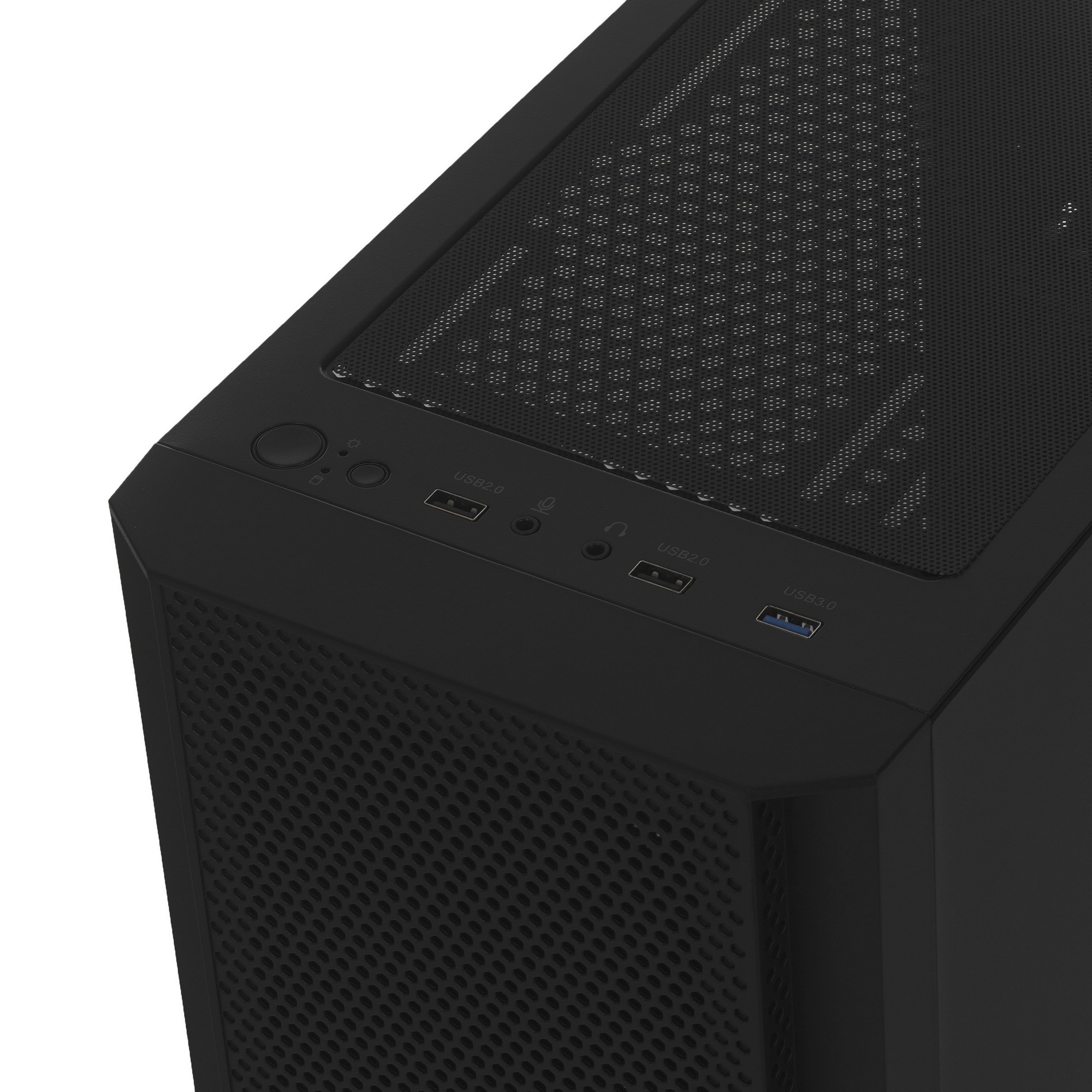 Корпус ATX Xastra A311 4FRGB без БП, боковая панель из закалённого стекла, 2*USB 2, USB 3