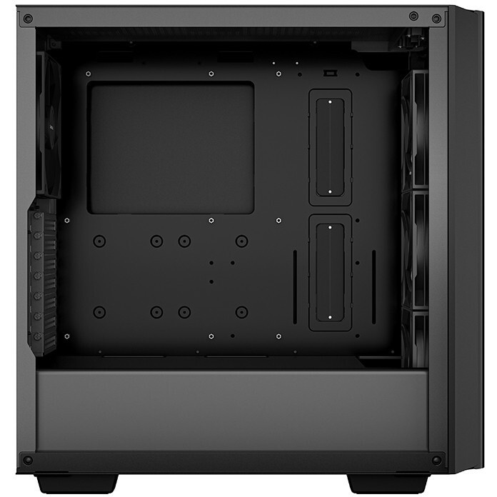 Компьютерный корпус Deepcool CG540 R-CG540-BKAGE4-G-1, Midi-Tower, ATX, mATX, Mini-ITX, black, Dual