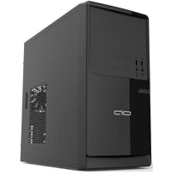 Компьютерный корпус mATX AIO SPIRIT TMF0101 0,45mm High Gloss Black 2x5,25 1x3,5 Audio+Mic 2хUSB 2.0