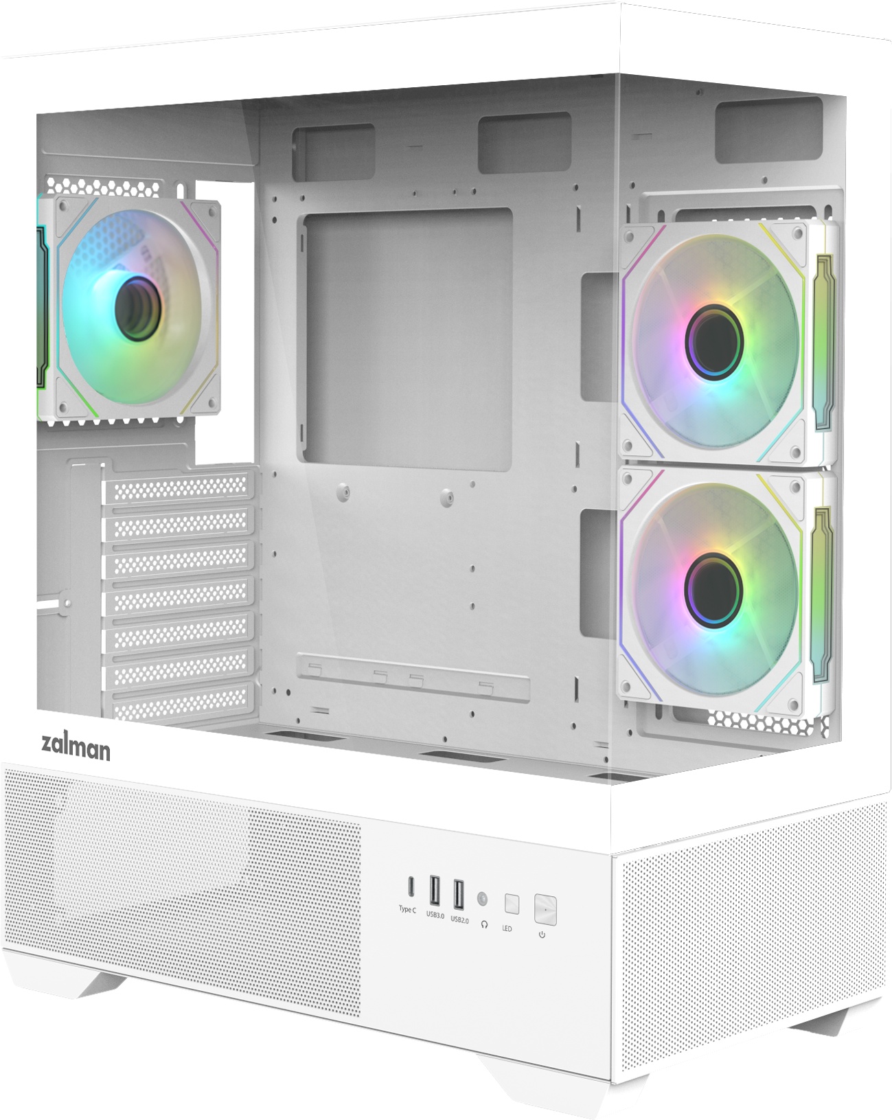 Корпус Zalman Miditower Chronix V2 White (без БП)