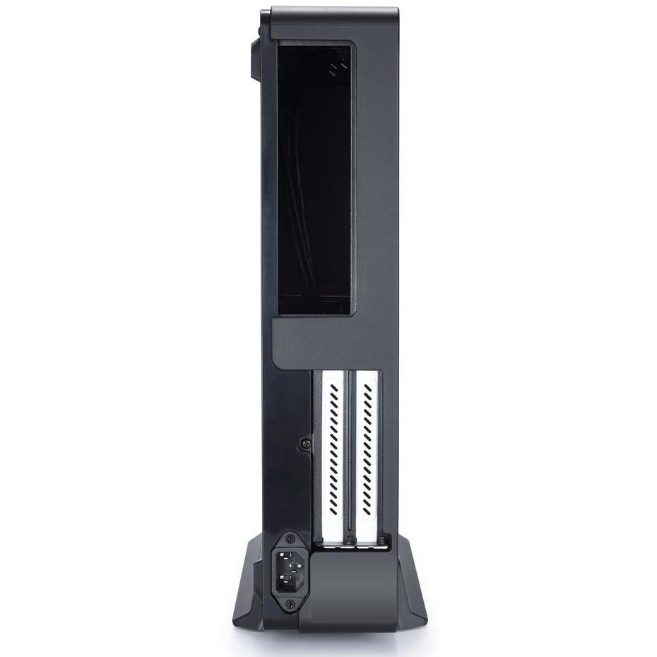 Корпус Fractal Design Node 202 черный w/o PSU miniITX 2x120mm 2xUSB3.0 audio bott PSU