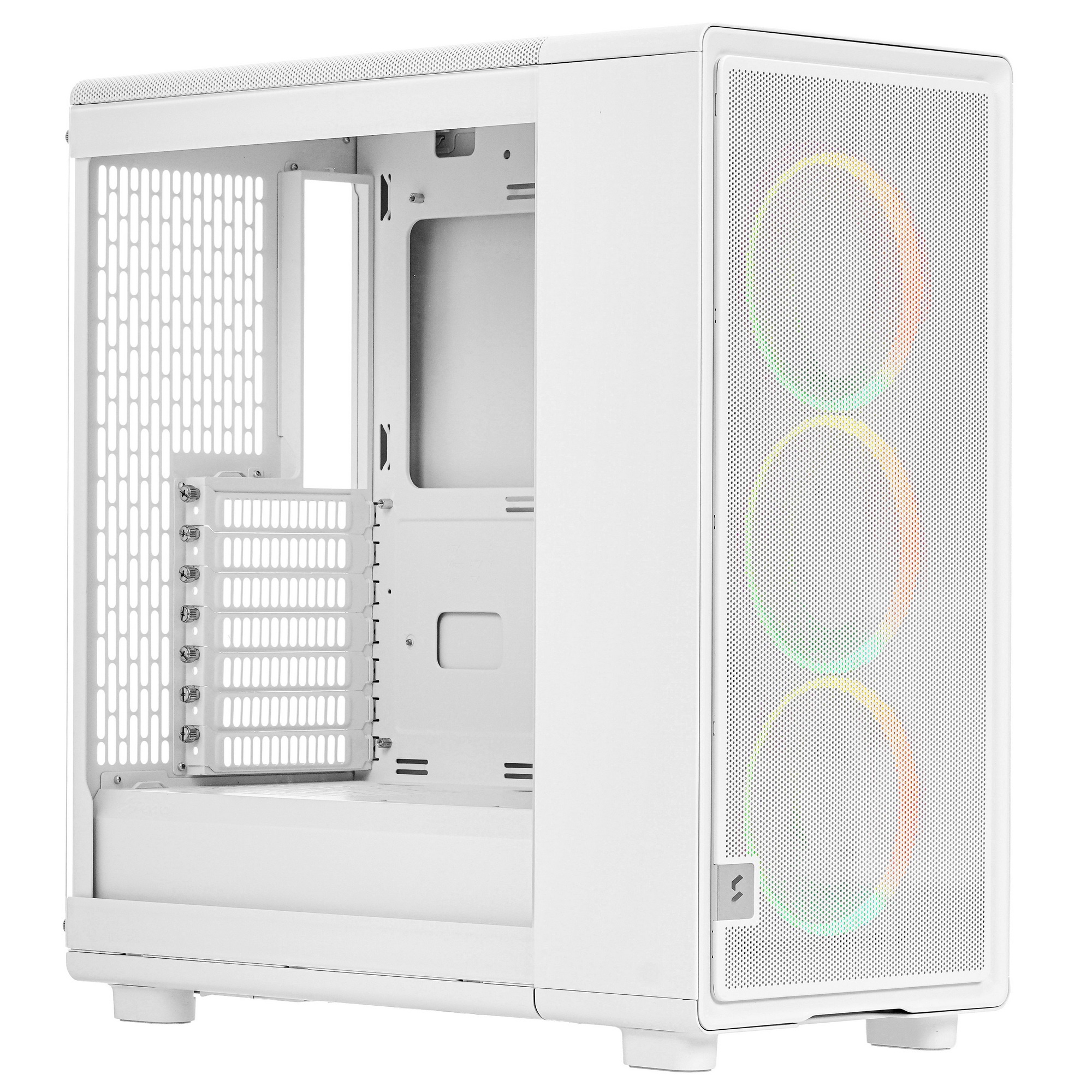 Корпус ПК без блока питания/ Case Fractal Design Epoch TG RGB Clear Tint, Midi-Tower, 3x120mm ARGB,