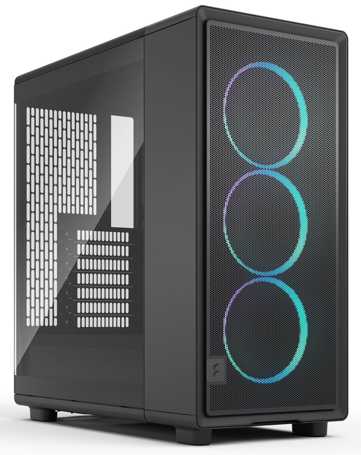 Корпус ПК без блока питания/ Case Fractal Design Epoch TG RGB Light Tint, Midi-Tower, 3x120mm ARGB,