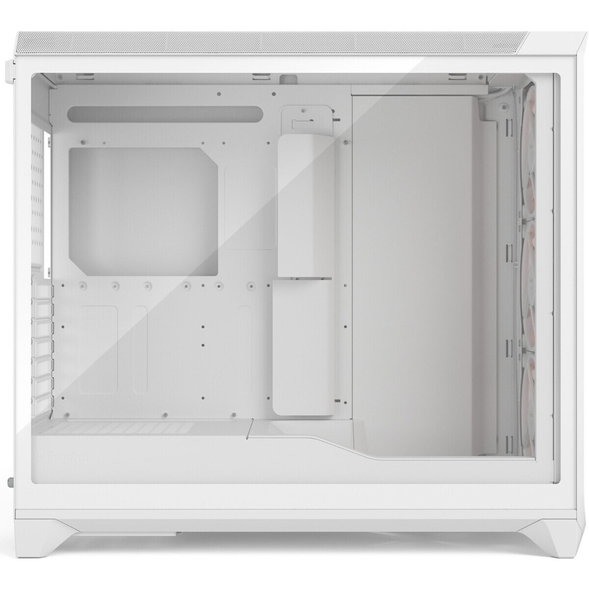 Корпус ПК без блока питания/ Case Fractal Design Meshify 3 XL RGB TG Clear Tint, Full-Tower, 3x140mm