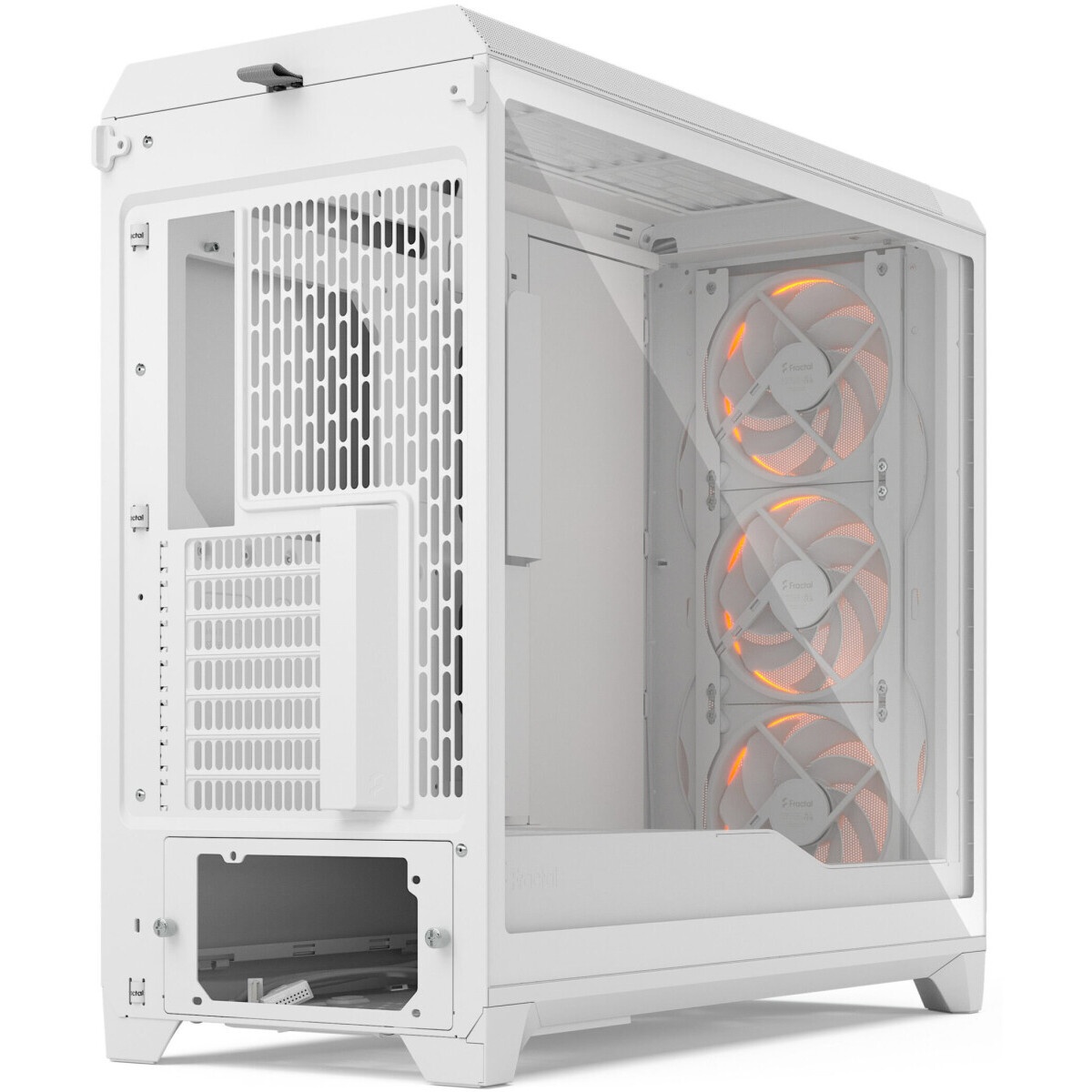 Корпус ПК без блока питания/ Case Fractal Design Meshify 3 XL RGB TG Clear Tint, Full-Tower, 3x140mm
