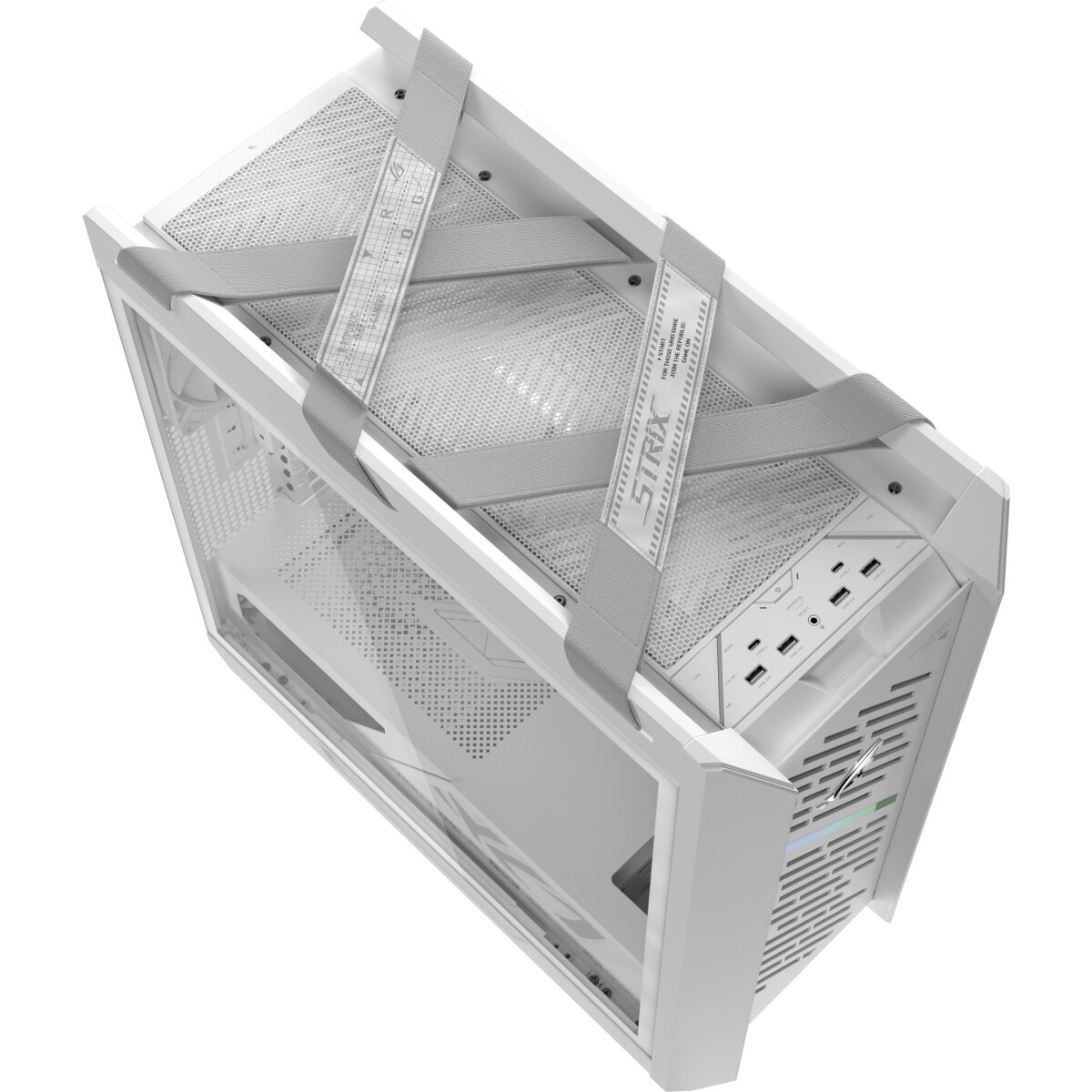 Корпус ПК без блока питания/ Case Fractal Design Meshify 3 XL RGB TG Clear Tint, Full-Tower, 3x140mm
