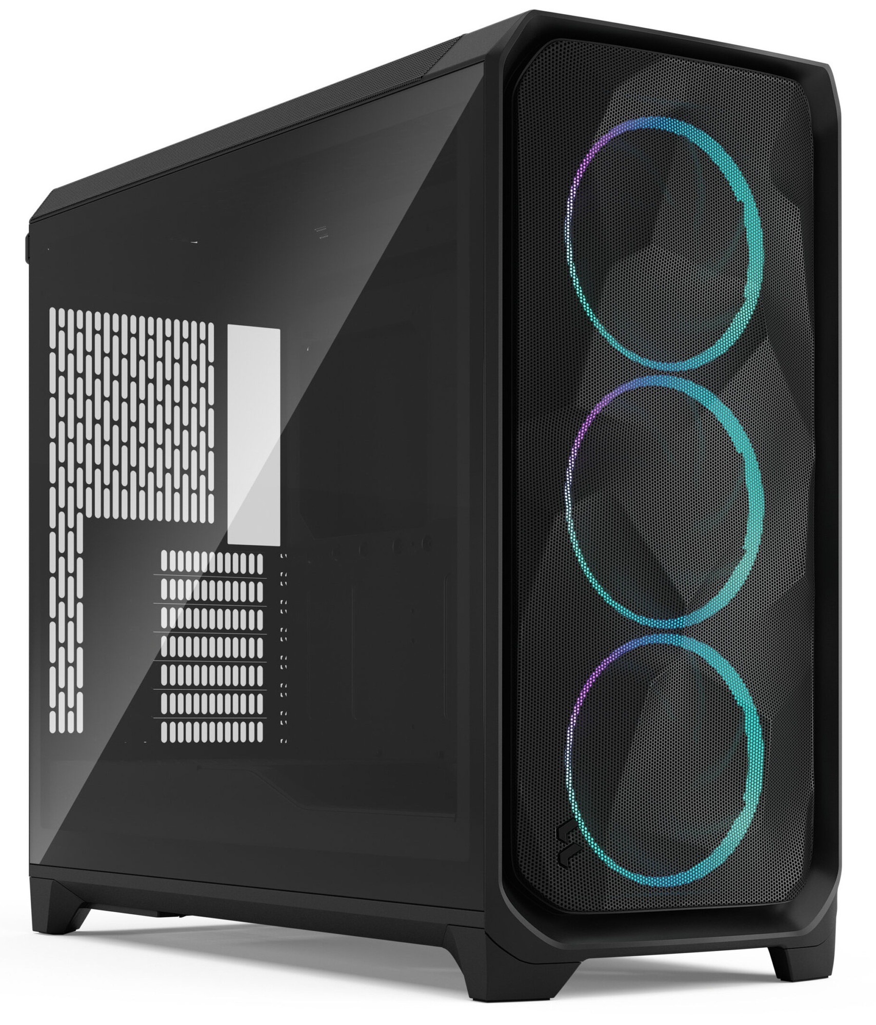 Корпус ПК без блока питания/ Case Fractal Design Meshify 3 XL RGB TG Light Tint, Full-Tower, 3x140mm